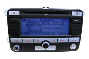 VW Polo 4 - Reparatur Radionavigationssystem RNS 300 Displayfehler - Pixelfehler