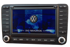 VW Golf 7 - RNS-300 Navigation Reparatur Displayausfall - Pixelfehler / Lesefehler / Laufwerkfehler / GPS-Empfang / Komplettausfall