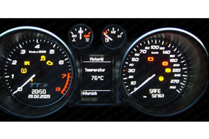 Audi TT 8J - Kombiinstrument Reparatur Totalausfall / Zeigerausfall / Display defekt