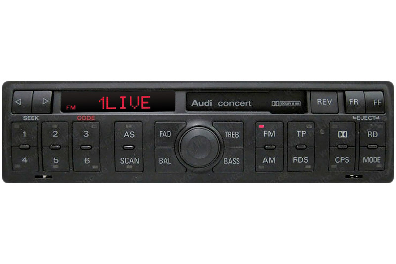 Audi A2 - Concert Radio Reparatur