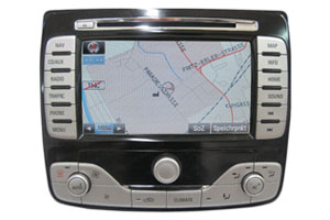 Ford HS-RNS Navigationssystem Reparatur DVD Lesefehler / Laufwerkfehler, Softwarefehler, Navi fährt nicht mehr hoch oder defekt, Navi Komplettausfall. GPS-Empfang gestört, Navi Display / Monitor fehlerhaft oder beschädigt