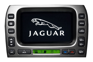 Jaguar Navi fährt nicht mehr hoch oder defekt, Navi Komplettausfall. GPS-Empfang gestört, Navi Display / Monitor fehlerhaft oder beschädigt