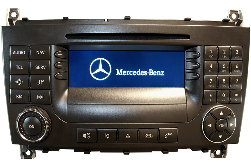 Mercedes C W203 Mopf - Navi Reparatur Lesefehler/Laufwerkfehler, Displayfehler