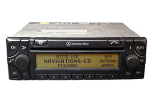 Mercedes CLK - Navi Audio 30 APS Lesefehler/Displayfehler Reparatur