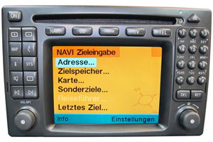Mercedes E W210 - Comand 2.0 Navi Lesefehler/Displayfehler Reparatur