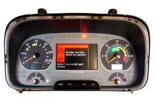 Mercedes Actros - Kombiinstrument Zeigerausfall Analoganzeigen Reparatur