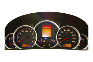 Porsche Cayenne - Reparatur Kombiinstrument Displayausfall FIS-Display