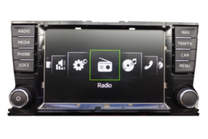 VW Golf 7 - Navigation Reparatur Displayausfall - Pixelfehler / GPS-Empfang / Komplettausfall